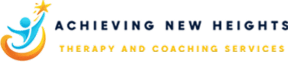 Achieving New Heights therapy and coaching logo